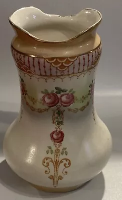 Buy Vintage Windsor Art Ware Gibson & Sons Burslem Blush Ivory Ceramic Vase • 10£