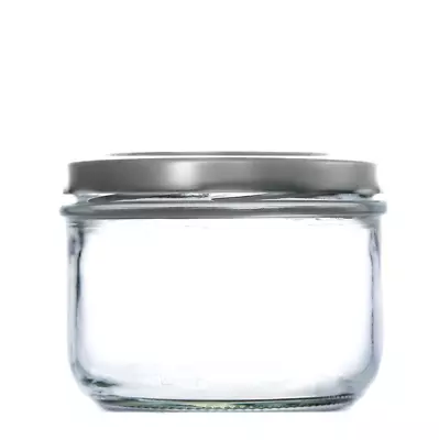 Buy Glass Verrine Jars, 260ml Jar With Lids Pate Salsa Curds Chutney Dessert Cheese • 45.95£