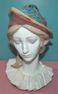 Buy Lladro Columbiana Porcelain Head Figure #6435 • 194.49£