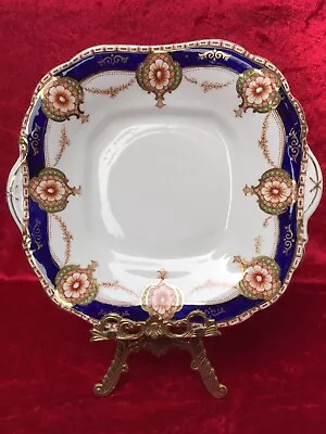 Buy Sampson Bridgwood, Anchor China, Art Nouveau 'Shield' Cake Plate C.1908 VGC • 8.99£