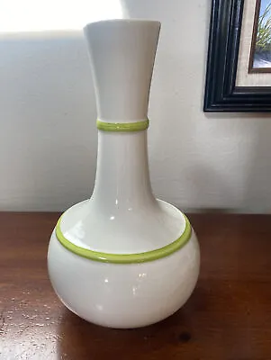 Buy RETRO 1970's Royal Haeger USA Art Pottery Vase  Chartreuse Lime Green MCM 11” • 47.95£