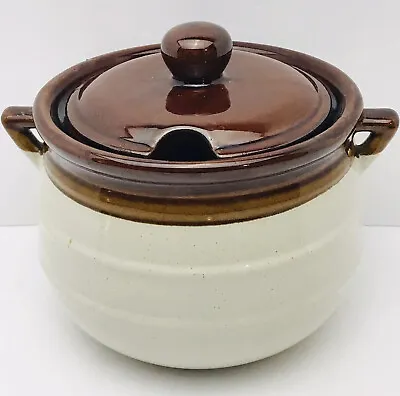 Buy Grilstyn Sutton Stonware Pottery Terrine￼ Yellow Clay Bean & Soup Serving Crock • 11.90£