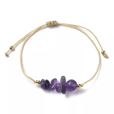 Buy Crystal Chakra Healing Gemstone Bracelet Handmade Natural Stones Bead Reiki Gift • 2.79£
