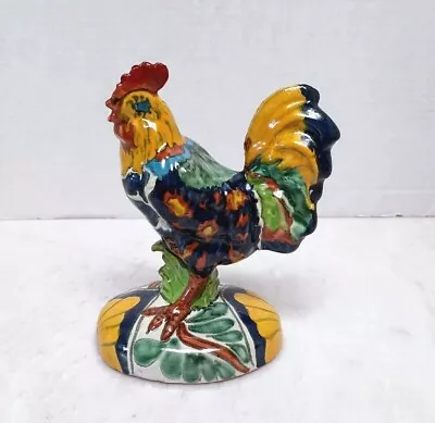 Buy Vintage Talavera Pottery Hand Painted Rooster • 34.15£
