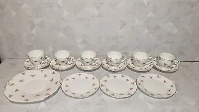 Buy Vintage Tea Cups And Saucers Collingwoods & Duchess Fine Bone Made In England • 34.99£