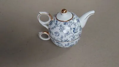 Buy Novelty Porcelain China Teapot And Teacup Tea Pot Cup Set  • 14.23£