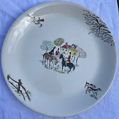 Buy Vintage 1950s RETRO ALFRED MEAKIN TALLY - HO DESIGN 10 Inch Dinner Plate • 6.99£