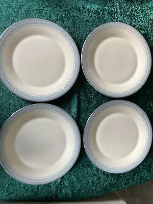 Buy ROYAL Doulton LORRAINE Fine Bone China Set Of Four DINNER Plates • 29£