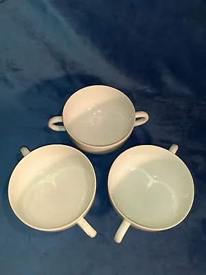 Buy Quality Set Of 3 Thomas Of Germany China Soup Bowls In Fine White Porcelain. • 12£