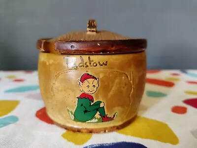 Buy Manor Ware Chalk Ware Padstow Souvenir Mug Ornament Kitsch Cornish Pixie Barrel • 10£