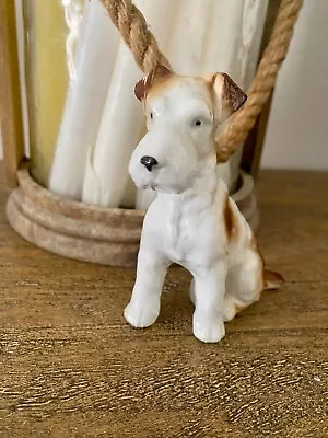 Buy COUNTRY HOUSE SALE Antique Vintage Wire Haired Fox Terrier Stanley Dog Ornament • 0.99£