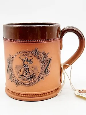 Buy Vintage Fulham Pottery Mug Tankard Harrods Design Earthenware • 22.99£
