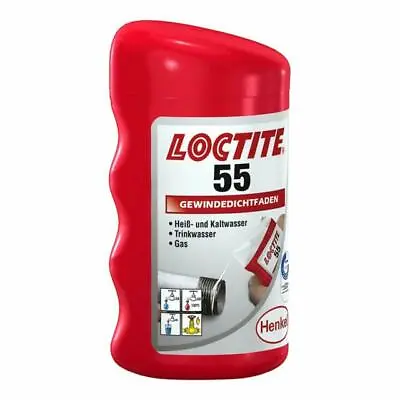 Buy Loctite 55 160m Pipe Thread Sealing Cord • 8£