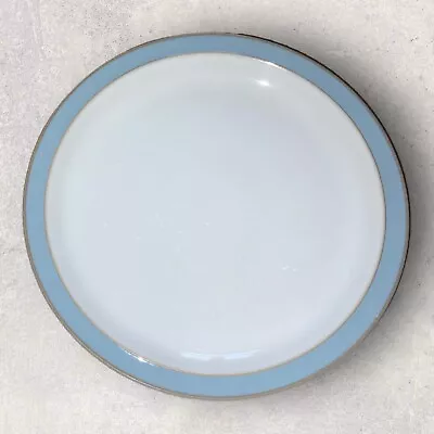 Buy Denby Colonial Blue 2x Salad Dessert Plates 8.5” Made In England Stoneware VGC • 20£
