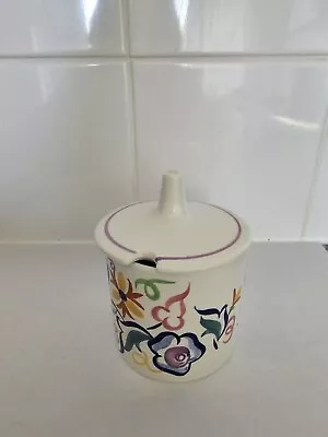 Buy Poole Pottery Jam Preserve Pot And Lid - Traditional Pattern 'cs' 1970's England • 12.50£