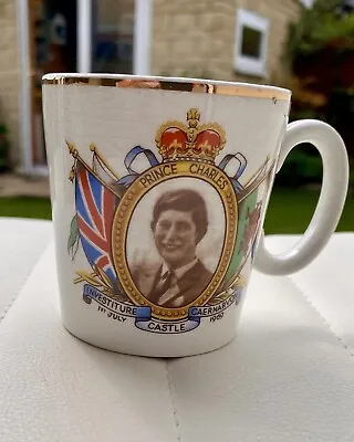Buy Vintage Prince Charles Investiture Caernarvon 1969 Commemorative Mug • 6.50£