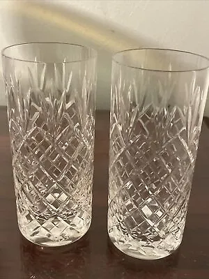 Buy Q70 Christopher Stuart Chivas Regal Crystal Hi Ball Glasses Set Of 2 Glasses • 38.60£