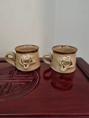 Buy 2  Vintage Ugly Mugs  Hand Made In Wales (Stoneware Vintage)  • 12£