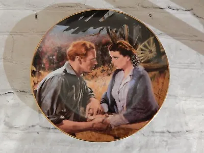 Buy Plate 1989 Gone With The Wind Scarlett And Ashley After The War Collector’s VTG • 9.63£