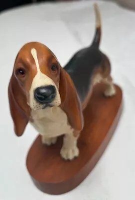 Buy Vintage Beswick Basset Hound On A Plinth. Made In London! • 14£