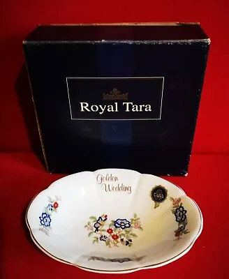 Buy Royal Tara China 50th Golden Wedding Dish Made In Ireland  • 14.95£