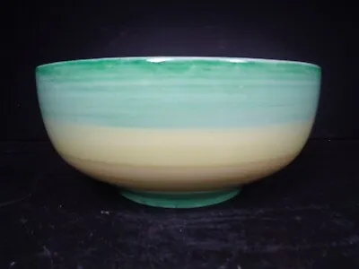 Buy Adderley Ware Large 9 Inch - Yellow & Green Bowl • 12.32£