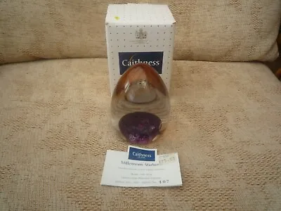 Buy Caithness Glass Paperweight Limited Edition Millennium Starburst Boxed • 17.99£