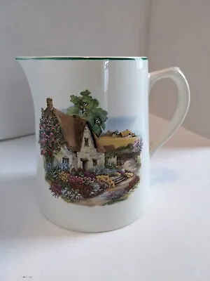 Buy  Lord Nelson Pottery 8  Pitcher, Made In England, Cottage Scene • 15.17£