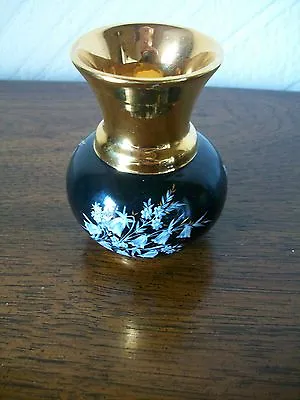 Buy Buckfast Abbey/Prinknash Abbey Vintage Small Vase With Gold Trim • 9.99£