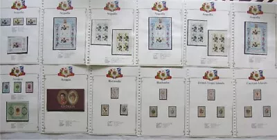 Buy 1981 STANLEY GIBBONS  CHARLES & DIANA ROYAL WEDDING Stamps 80 Pages • 29.99£