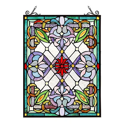 Buy Hummingbird Stained Glass Window Hangings Bird Suncatcher Panel Windows Decorate • 12.53£
