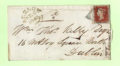 Buy Postal History Ireland Rare Arklow, Ark Low, In Green, Dublin Cover AB478 • 75.95£