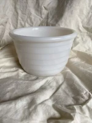 Buy Vintage Ribbed White Mixing Bowl • 9.49£