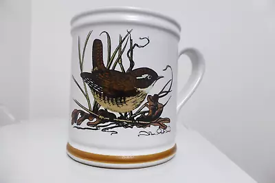 Buy Denby Mug Wren Garden Bird Handcrafted Fine Stoneware Mug. • 1£