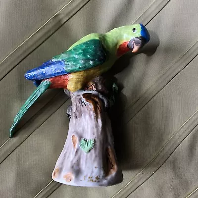 Buy Lovely Carl Thieme Dresden Porcelain Parrot Figurine • 39.38£
