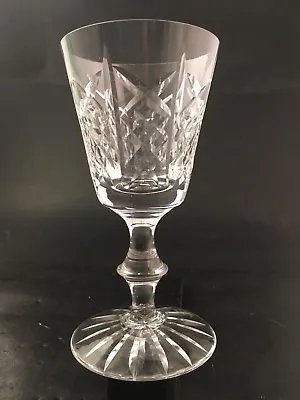 Buy Edinburgh Crystal Highland Wine Glass Goblet 5.25” Tall • 15.15£