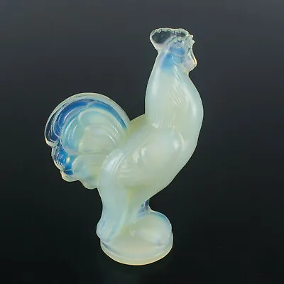 Buy Sabino French Opalescent Glass Rooster Bird Figurine • 66.49£