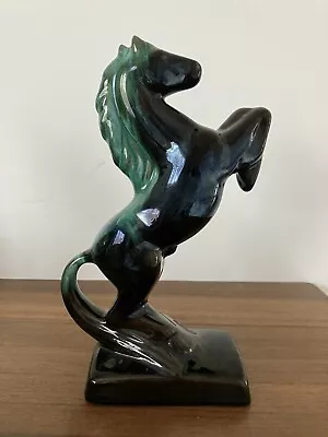 Buy Blue Mountain Vintage Pottery Rearing Horse Figure • 15£