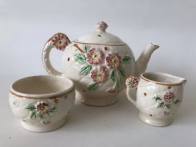 Buy Vintage Arthur Wood Teapot, Milk Jug & Sugar Bowl Set • 35£