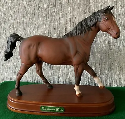 Buy ROYAL DOULTON HORSE THE QUARTER HORSE MODEL No. DA 163B BROWN MATT PERFECT • 75£