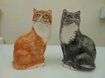 Buy Babbacombe Pottery Cats X2 • 17.99£