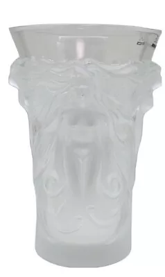 Buy Lalique Vase Fantasia Crystal French Nude Clear Glass Signed • 685.12£