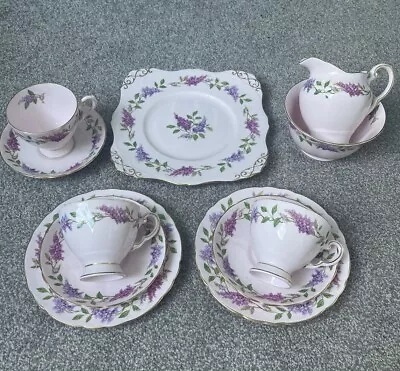 Buy Tuscan Vintage Pink Floral Tea Set English China Afternoon Tea Cup Cake Plate • 11.50£