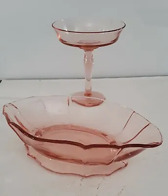 Buy Vintage Pink Depression Glassware • 14.41£