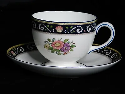 Buy Wedgwood Runnymede Blue Cup & Saucer • 14.36£