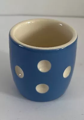 Buy T G Green Cornishware 'Dominoware' Blue Egg Cup • 15£