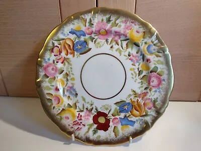Buy Hammersley & Co Bone China Queen Anne 13166 Floral Gilded 9 1/4   Cabinet Plate • 38£