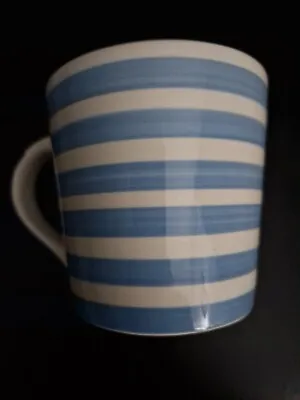 Buy Cornish Coast Striped Blue And White Mug Excellent Condition 2 Available  • 5.99£