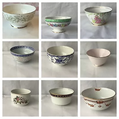 Buy Vintage China Sugar Bowls - Pretty Vintage China -Choice From £1.25 • 1.95£