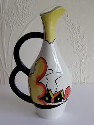 Buy LORNA BAILEY 'SECOND AVE' 28cm TALL JUG, RARE COLLECTORS CLUB ISSUE, MINT UNUSED • 85£